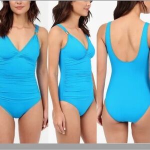 Ralph Lauren Turquoise Kids One Piece Bodysuit Size 6